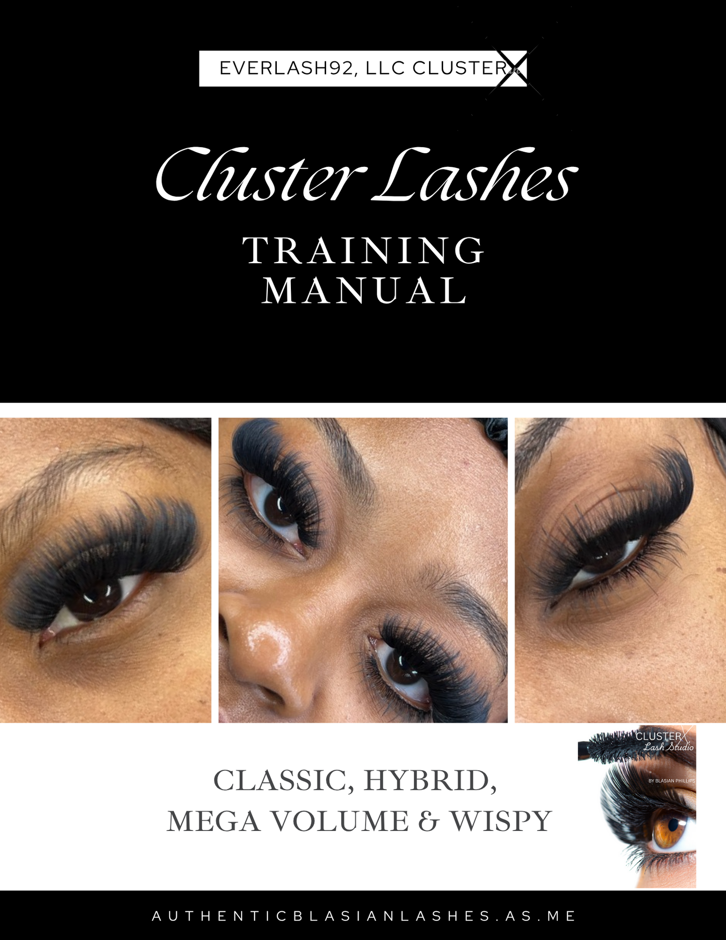 Beginners Cluster Lash Digital E-book (Six Figure Boss Babe)